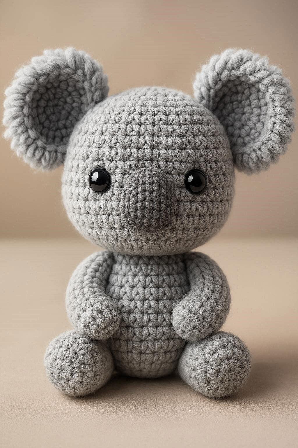 Koala Amigurumi Crochet Pattern PDF – Cute Koala Plush Toy – Easy Digital Download