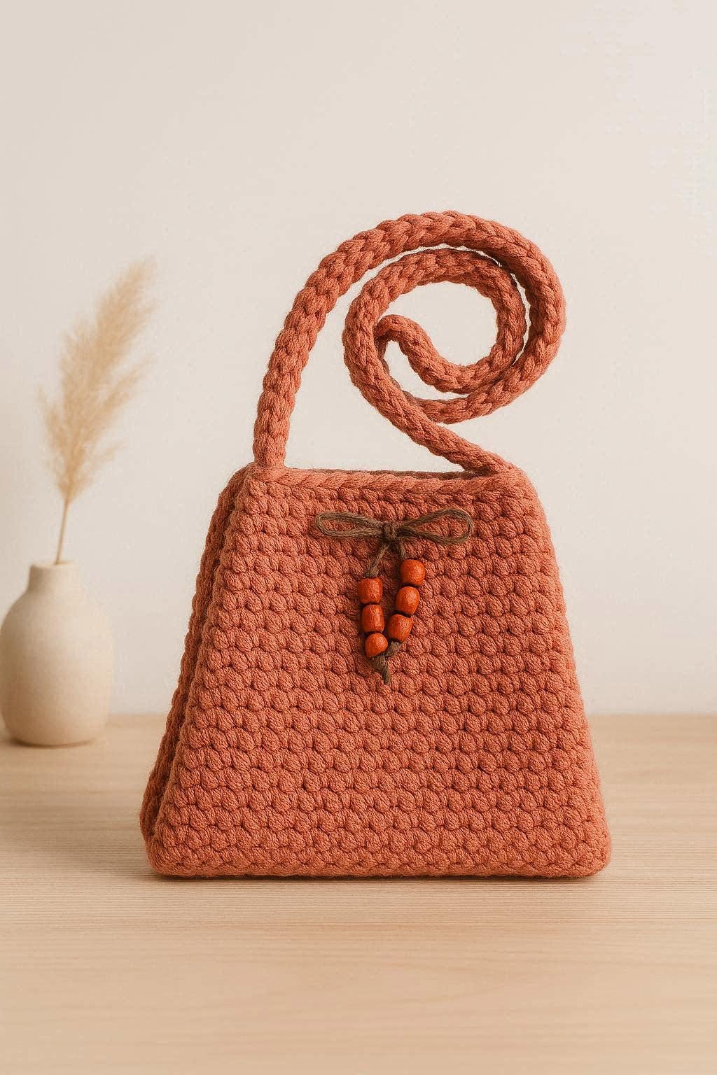 Crochet Bucket Bag Pattern PDF, Shoulder Strap Bag, Modern Crochet Purse Pattern, Beginner Friendly Tote Bag, DIY Handmade Bag Tutorial