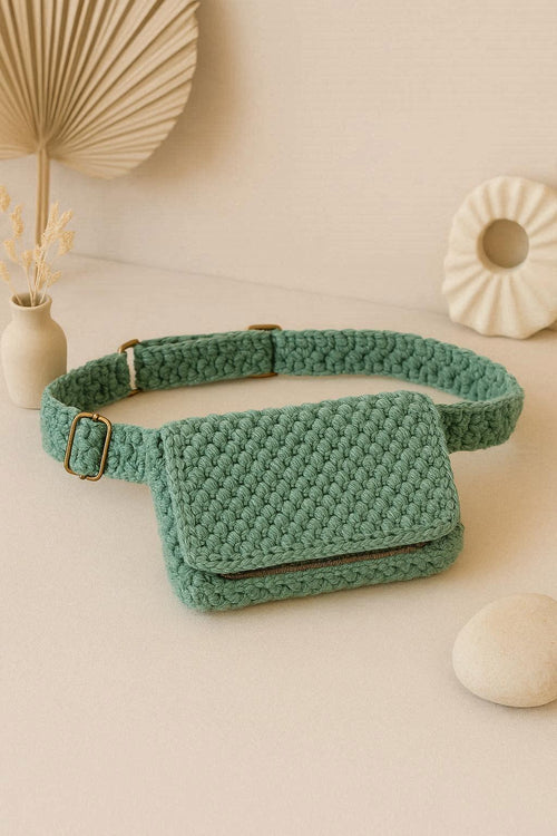 2 in 1 PDF Pattern Crochet Pouch Bundle, Crossbody Bag and Small Essentials Pouch, Modern Crochet Bag Pattern