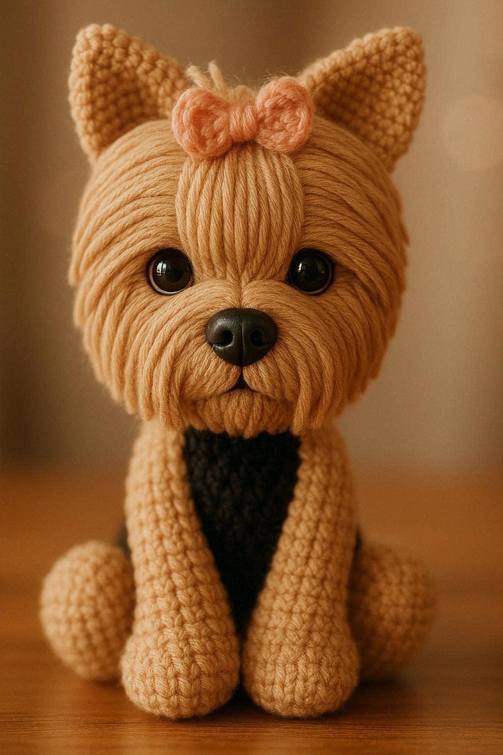 Yorkshire Terrier Amigurumi realistich Crochet Pattern | Cute Dog Plush Tutorial | Step by Step Photo Instructions | PDF Download