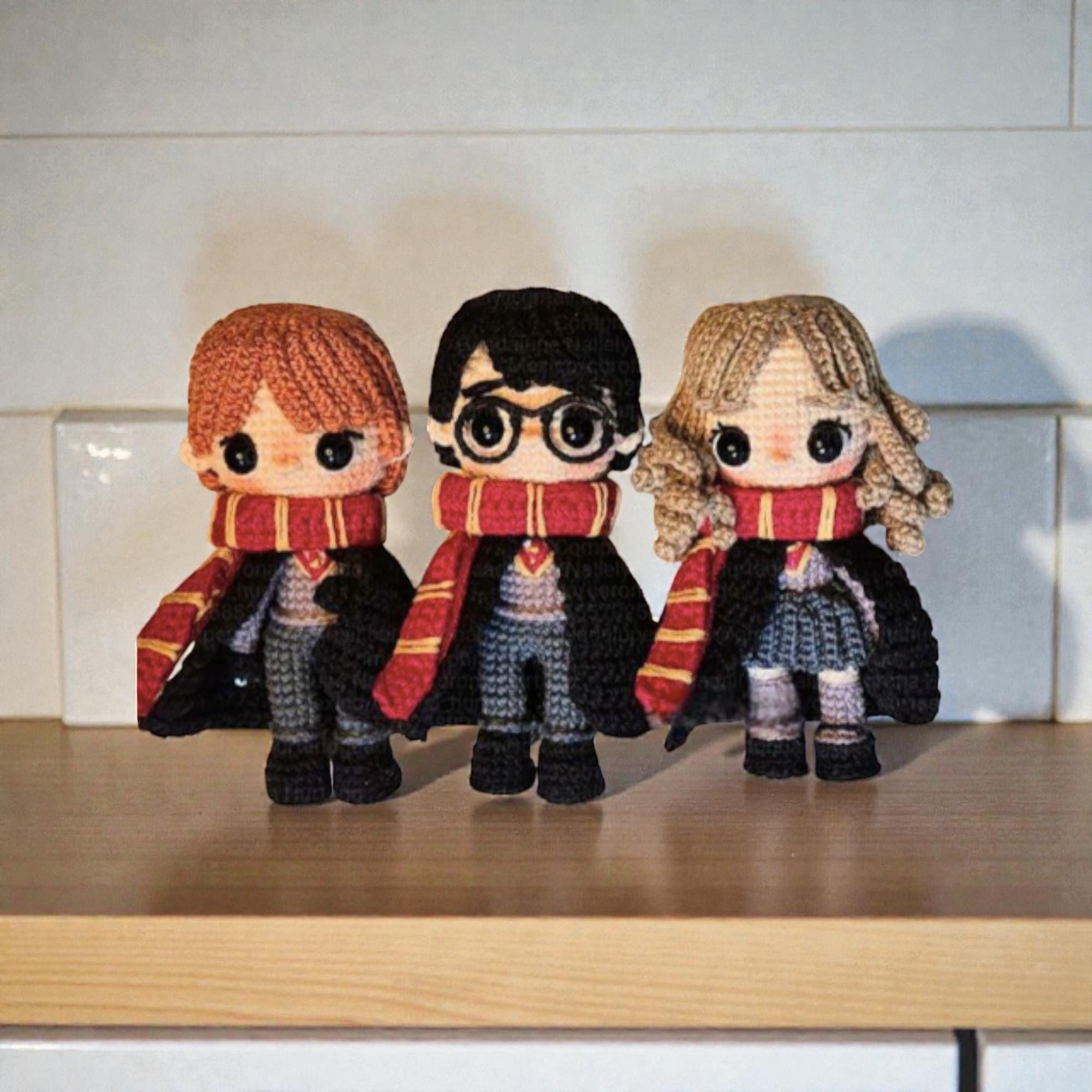 Wizard Amigurumi Bundle Crochet Pattern | 3 Magical Dolls PDF | Cute Wizard Crochet Pattern | Fantasy Amigurumi Set