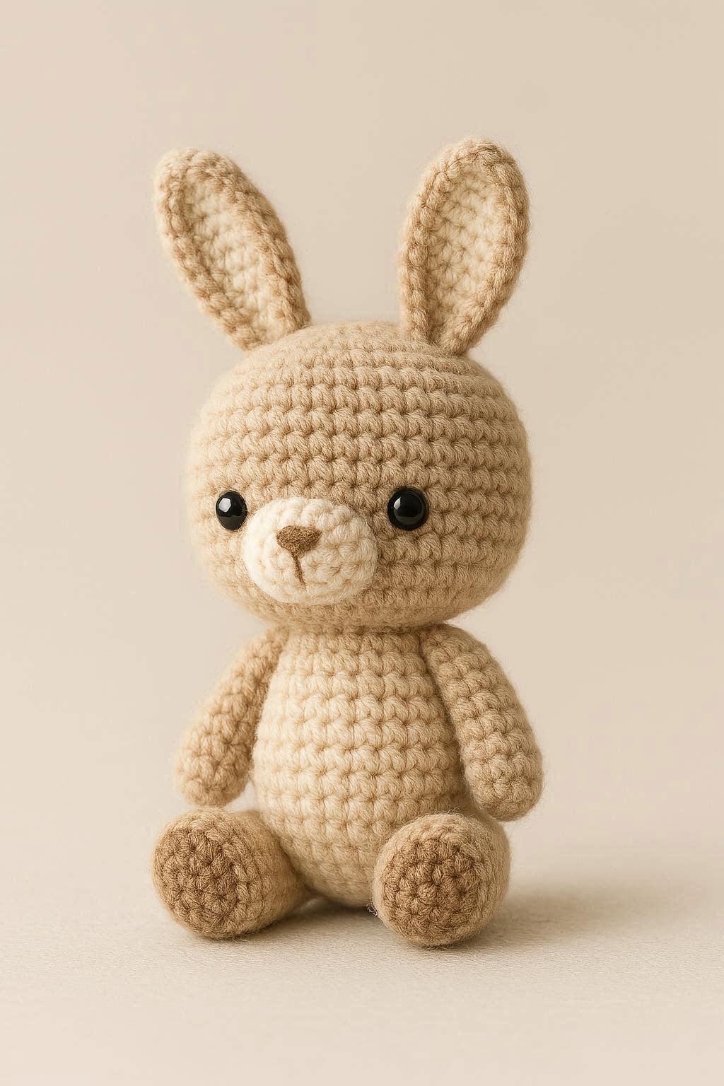 Rabbit Amigurumi Crochet Pattern Realistic Simplified | Cute DIY Crochet Animal PDF Tutorial