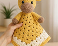 Giraffe Blanket Crochet Pattern -- Lovey -- Baby Security -- Amigurumi -- Step by Step Photo Tutorial -- PDF