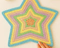 Star Crochet Pattern | Modular Star Placemat Blanket Rug | PDF | Motif