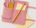 Crochet Roll Up Pencil Case Pattern -- Organizer for Hooks, Pens, Pencils (PDF Download)